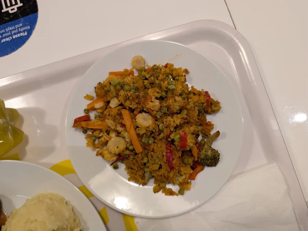 Arroz meloso de verduras, receta casera