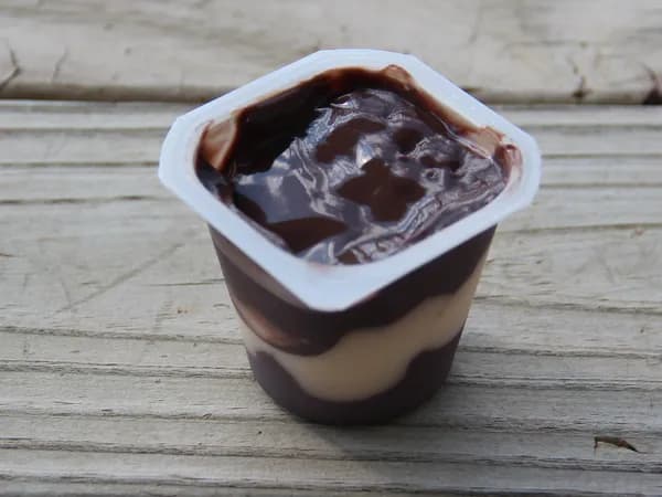 Natillas de chocolate proteicas, receta casera