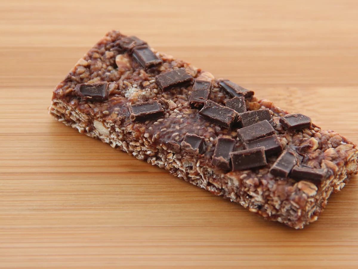 Barritas de dátil y avena, receta casera