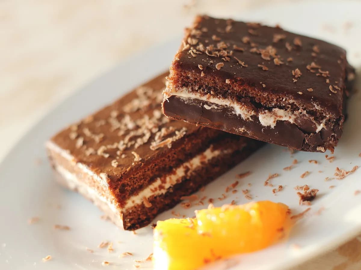 Brownie de chocolate y boniato, receta casera